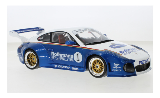 MCG 18327 Porsche 911 (997) RWB Old & New, weiss/Dekor, Rothmans, 2020 1:18