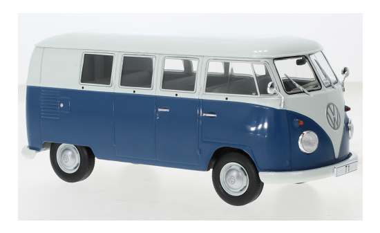 WhiteBox 124179 VW T1, weiss/blau, 1960 1:24