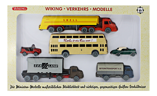 Wiking / PMS 257037 Set Wiking-Verkehrs-Modelle Nr. 101 1:87