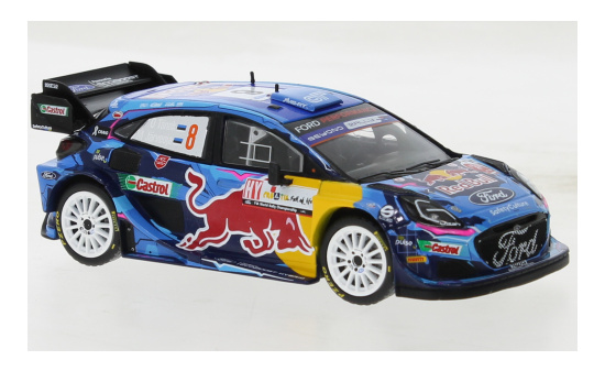 IXO RAM90322 Ford Puma Rally1, No.8, M-Sport Ford World Rally Team, Red Bull, Rallye WM, Rally Croatia, O.Tänak/M.Jarveoja, 2023 1:43