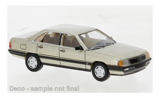 PCX87 PCX870438 Audi 100 (C3) - beige (Metallic) 1:87