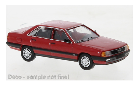 PCX87 PCX870437 Audi 100 (C3), rot, 1982 - Vorbestellung 1:87