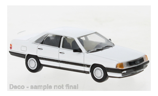 PCX87 PCX870436 Audi 100 (C3), weiss, 1982 - Vorbestellung 1:87