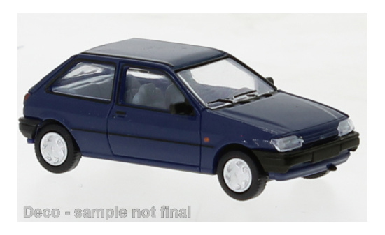 PCX87 PCX870462 Ford Fiesta MK III , dunkelblau, 1993 - Vorbestellung 1:87