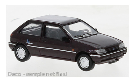 PCX87 PCX870463 Ford Fiesta MK III Chianti, metallic-dunkelviolett, 1993 - Vorbestellung 1:87