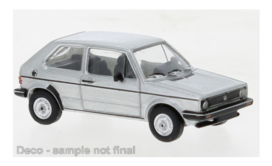 PCX87 PCX870524 VW VW Golf I , silber, 1980 - Vorbestellung 1:87