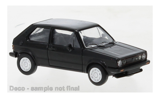 PCX87 PCX870527 VW VW Golf I GTI Pirelli, schwarz, 1980 - Vorbestellung 1:87