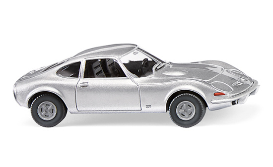 Wiking 080410 Opel GT - silber-metallic 1:87