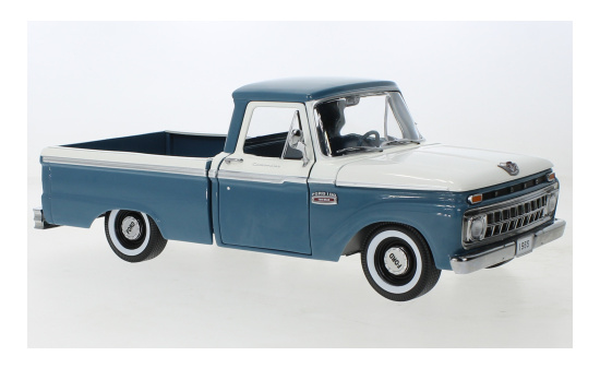 Sun Star SUN1303 Ford F-100 Custom Cab Pickup - dunkelblau , weiss - Vorbestellung 1:18