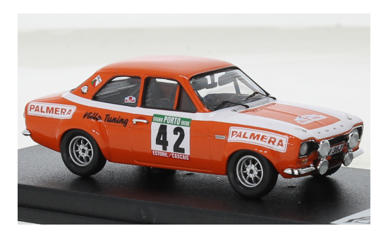 Trofeu RRAL126 Ford Escort MK I, No.42, Villa Tuning, Rallye WM, Rallye Portugal, F.Lezama/J.Arnaiz, 1975 1:43