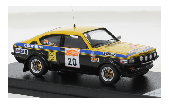 Trofeu DSN-109 Opel Kadett C GT/E, No.20, Conrero, Rallye WM, Rallye San Remo, F.Ormezzano/R.Meichas, 1977 1:43