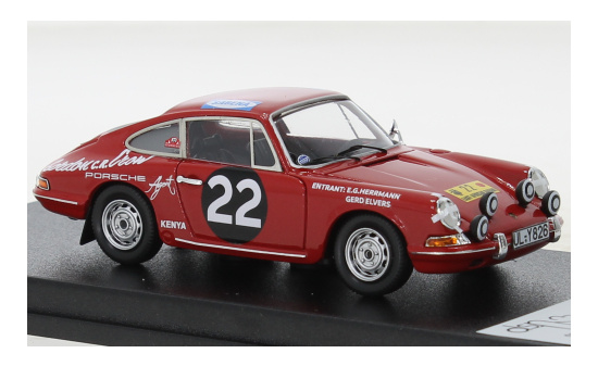 Trofeu DSN-115 Porsche 911 T, No.22, Safari Rallye, E.Herrmann/G.Elvers, 1968 1:43