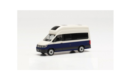 Herpa 096294-002 VW Crafter Grand California, candywhite / deep ocean blue 1:87