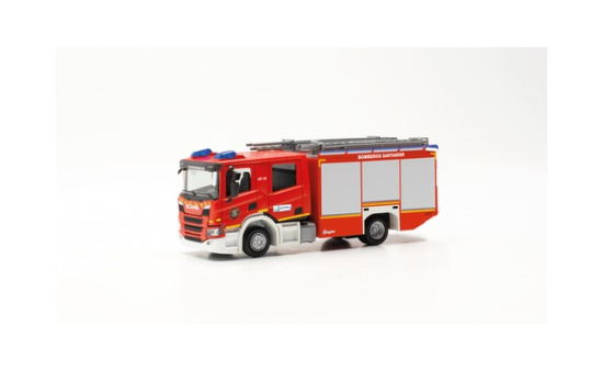 Herpa 097543 Scania CP Crewcab HLF Löschfahrzeug 