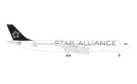 Herpa 536851 Lufthansa Airbus A340-300 