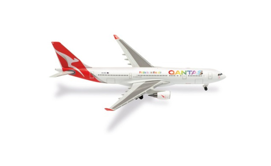 Herpa 537148 Qantas Airbus A330-200 