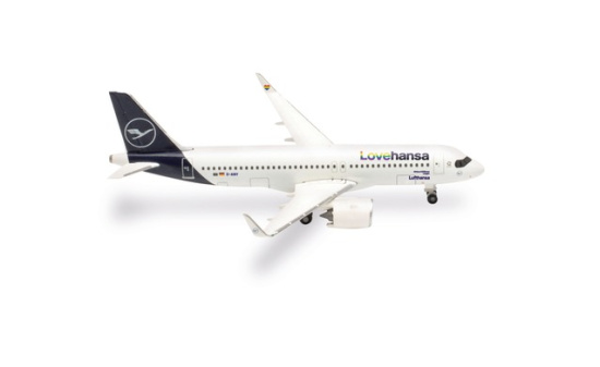 Herpa 537155 Lufthansa Airbus A320neo 