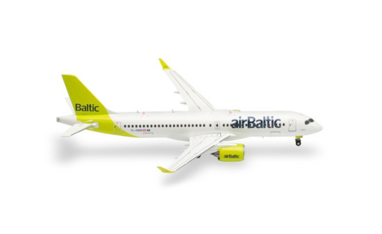 Herpa 571487-001 airBaltic Airbus A220-300 YL-ABM - Vorbestellung 1:200