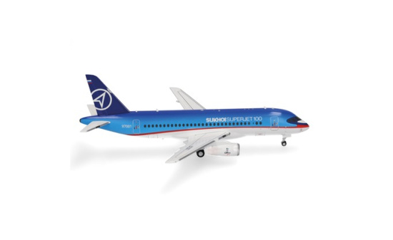 Herpa 572880 Sukhoi Civil Aircraft Superjet 100 97001 1:200