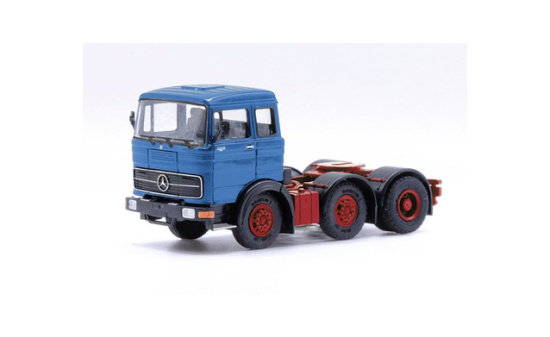 Herpa 87MBS026185 MB LPS 2032 Solozugmaschine 3achs, blau 1:87