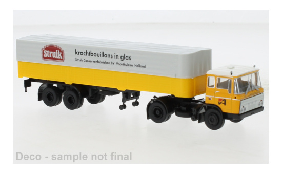 Brekina 85289 DAF FT 2600 PP-SZ, van Amerongen - Struik, 1962 1:87