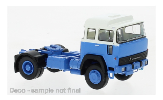 Brekina 83283 Magirus 310 D 16 SZM, weiss/blau, 1974 1:87