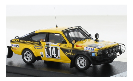 Trofeu DSN-102 Opel Kadett C GT/E, No.14, Rallye WM, Safari Rallye, R.Aaltonen/W.Pitz, 1976 1:43