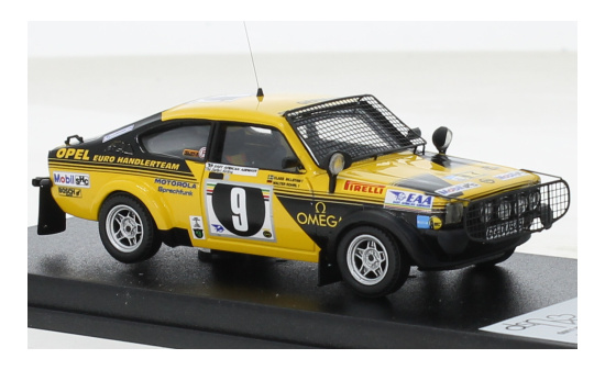 Trofeu DSN-101 Opel Kadett C GT/E, No.9, Rallye WM, Safari Rallye, W.Röhrl/C.Billstam, 1976 1:43