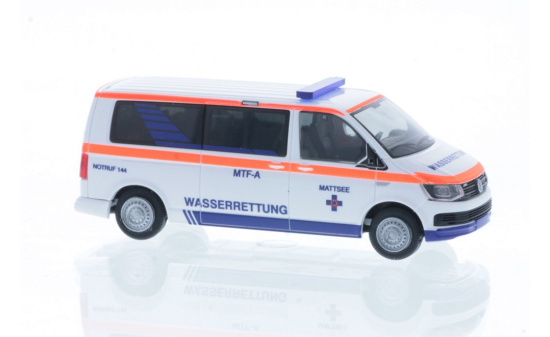 Rietze 53899 Volkswagen T6 Wasserrettung Mattsee (AT), 1:87 1:87