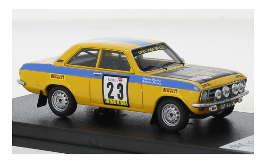 Trofeu DSN-118 Opel Ascona A, No.23, Rallye WM, Rallye Portugal, G.Pereira/A.Pereira, 1974 1:43