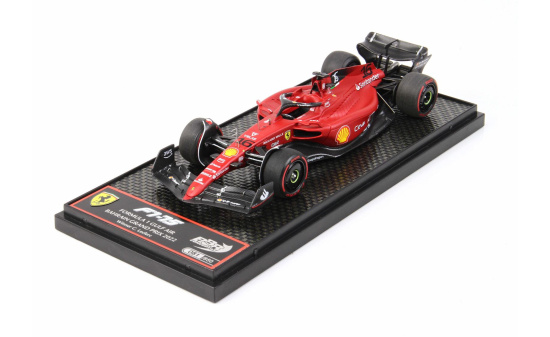 BBR BBRC275A Ferrari F1-75 BAHRAIN G.P 2022  -  winner Charles Leclerc 1:43