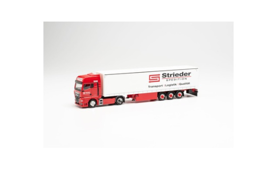 Herpa 945523 MAN TGX GX Gardinenplanen-Sattelzug 