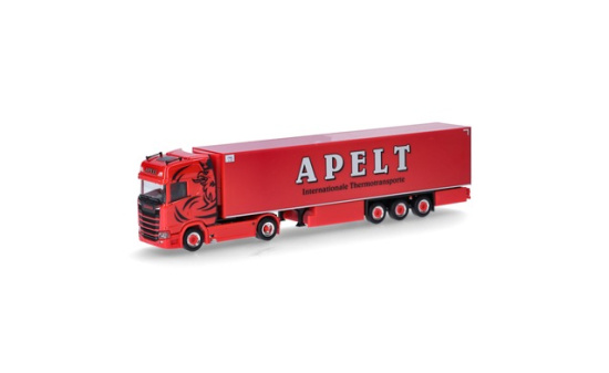 Herpa 954655 Scania CS 20 Kühlkoffer-Sattelzug 