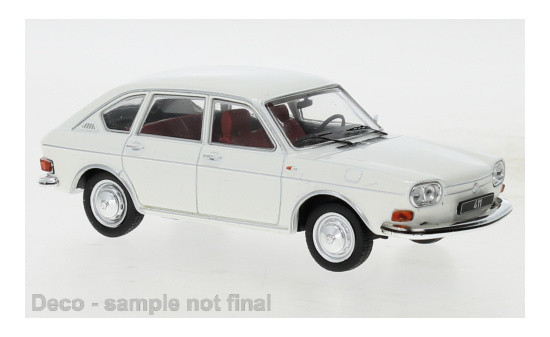 IXO CLC522N22 VW 411 LE, weiss, 1970 1:43