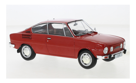 WhiteBox 124185 Skoda 110R, rot, 1970 1:24