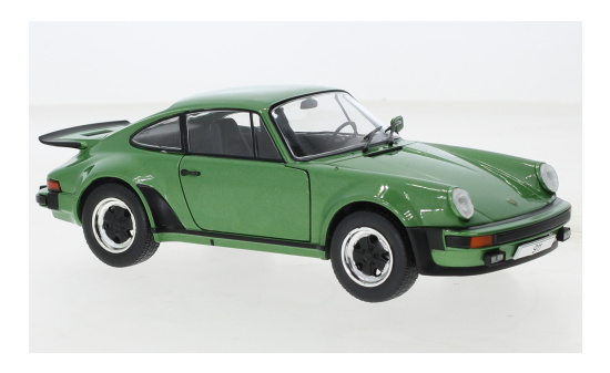 WhiteBox 124188 Porsche 911 Turbo (930), metallic-grün, 1974 1:24