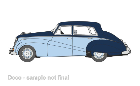 Oxford OXF76AS005 Armstrong Siddeley Star Sapphire - hellblau (Metallic) , dunkelblau 1:76