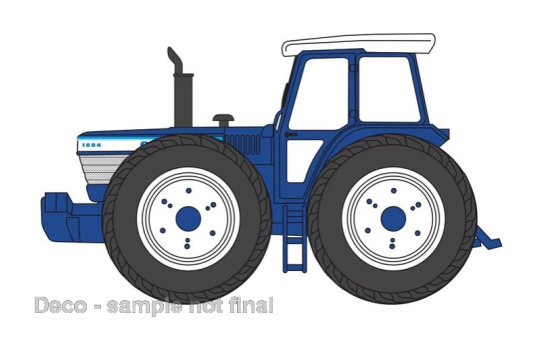 Oxford 76FCT001 Ford County Tractor, blau - Vorbestellung 1:76