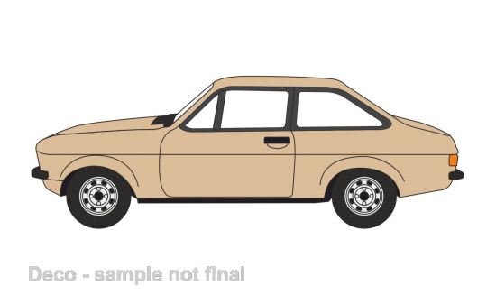 Oxford OXF76ESC005 Ford Escort MkII - beige 1:76