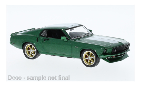 IXO CLC530N22 Ford Mustang Custom, metallic-grün, 1969 1:43