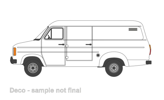 Oxford OXF76FT2001 Ford Transit MKII - weiss 1:76