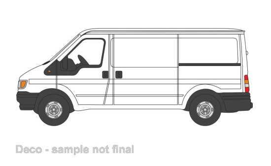 Oxford OXF76FT4001 Ford Transit MKIV - weiss 1:76