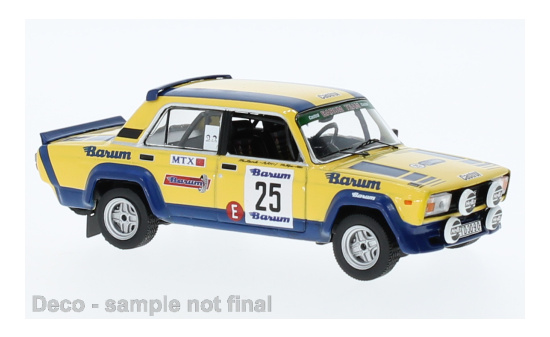 IXO RAC42722 Lada 2105 MTX, No.25, Barum, Barum Rally, M.Lank/M.Tyce, 1983 1:43