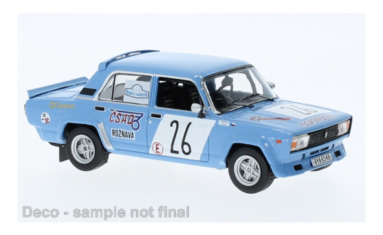 IXO RAC42922 Lada 2105 VFTS, No.26, Rally Pribram, J.Rakottyai/E.Slavik, 1986 1:43