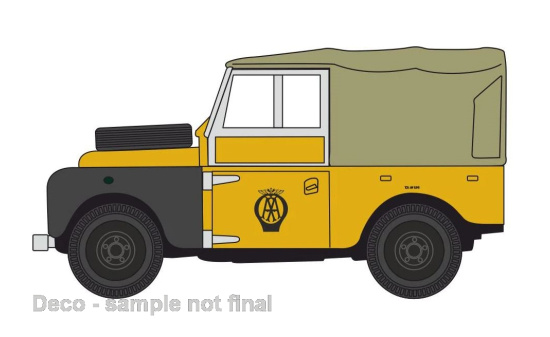 Oxford OXF43LAN188025 Land Rover Series I 88 Canvas - AA Highland Patrol 1:43