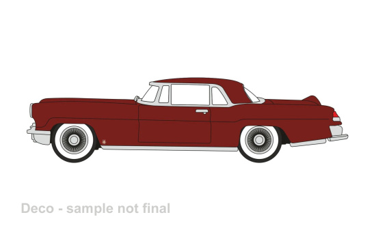 Oxford 87LC56005 Lincoln Continental MKII , dunkelrot, 1956 - Vorbestellung 1:87