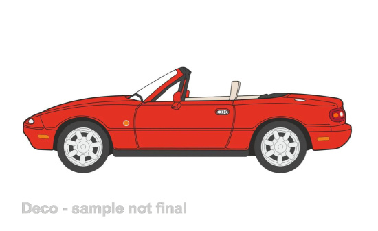 Oxford OXF76MAZ001 Mazda MX5 - rot 1:76