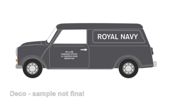 Oxford 76MV032 Mini Van, Royal Navy - Vorbestellung 1:76