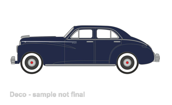 Oxford 87PC42001 Packard Clipper Touring Sedan, dunkelblau, 1942 - Vorbestellung 1:87