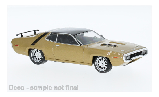 IXO CLC529N22 Plymouth GTX Runner, metallic-gold, 1971 1:43